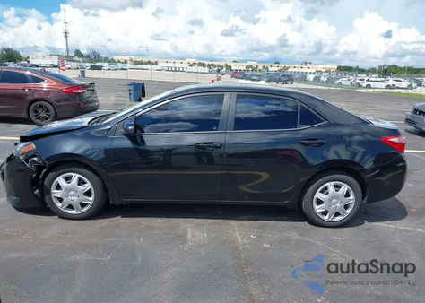 2017 Toyota Corolla Le from USA, damaged, VIN 2T1BURHE8HC897961